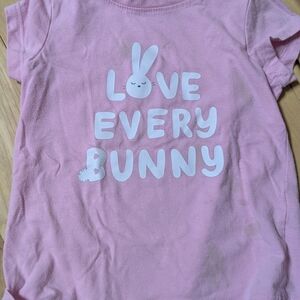 Cat & Jack Pink 'Love Every Bunny' T-Shirt